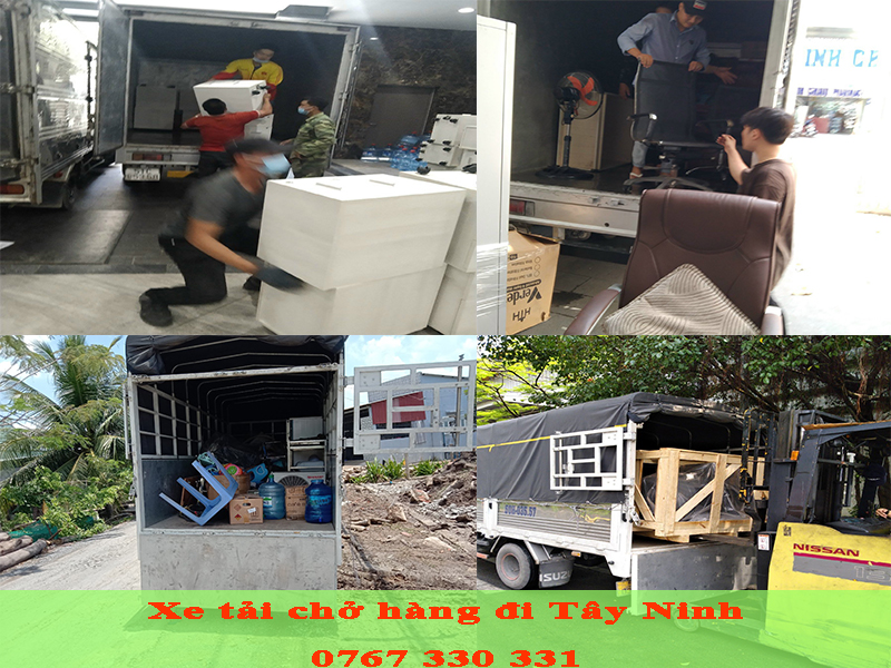 Xe tải chở hàng Hồ Chí Minh đi Tây Ninh